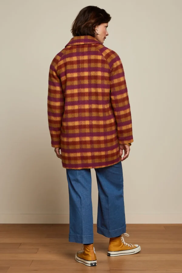 DAMES King Louie Amelie Coat Wylde Check