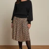 DAMES King Louie Arianna Pleat Skirt Ozzy