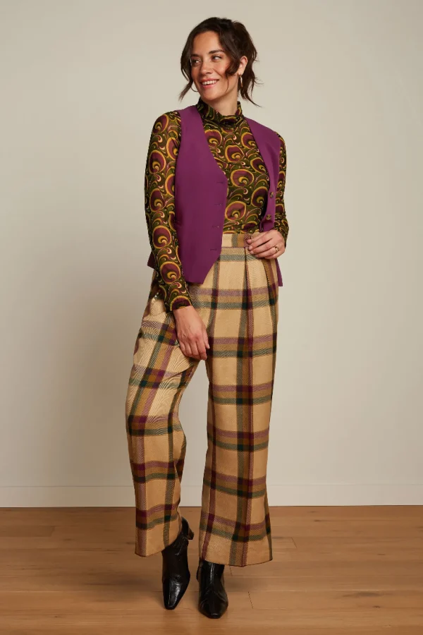 DAMES King Louie Betsy Rollneck Top Patchouli