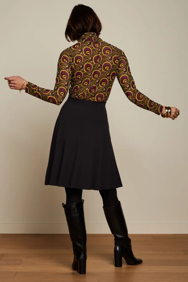 DAMES King Louie Betsy Rollneck Top Patchouli