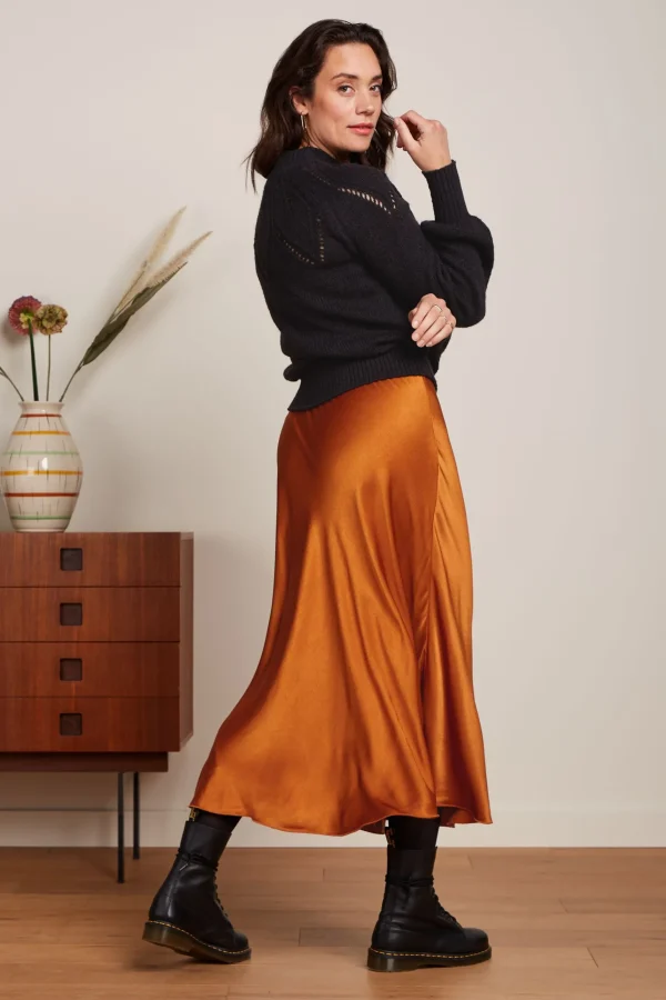 DAMES King Louie Bibi Skirt Star Satin