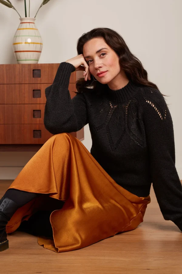 DAMES King Louie Bibi Skirt Star Satin