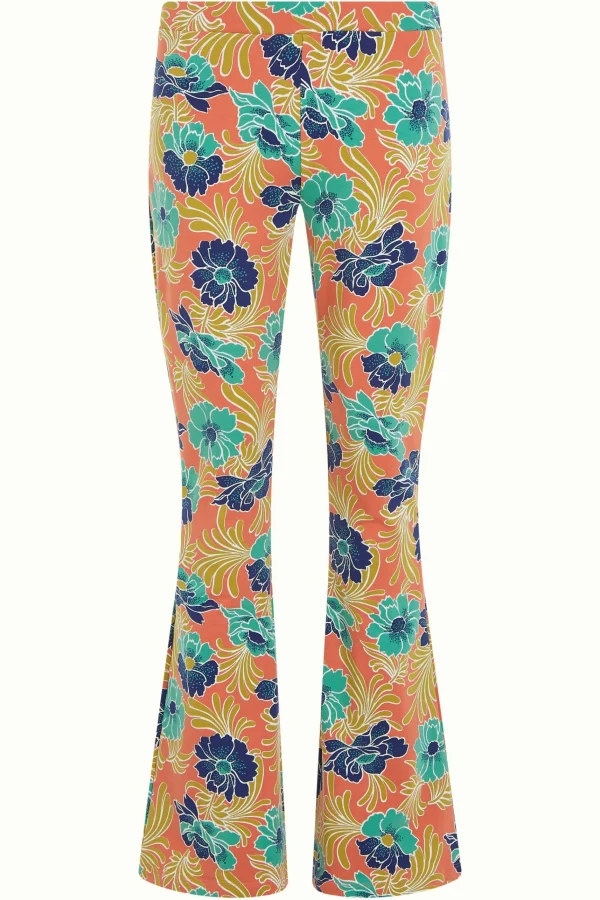 DAMES King Louie Border Flared Pants Lake