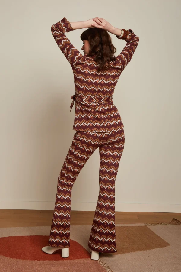 DAMES King Louie Border Flared Pants Lounge