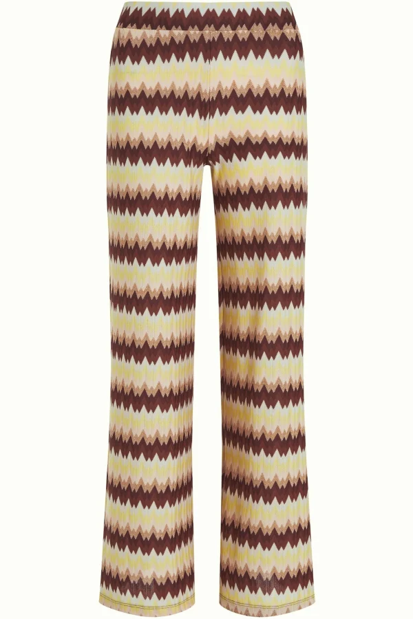 DAMES King Louie Border Palazzo Pants Carmine