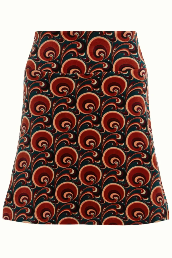 DAMES King Louie Border Skirt Patchouli