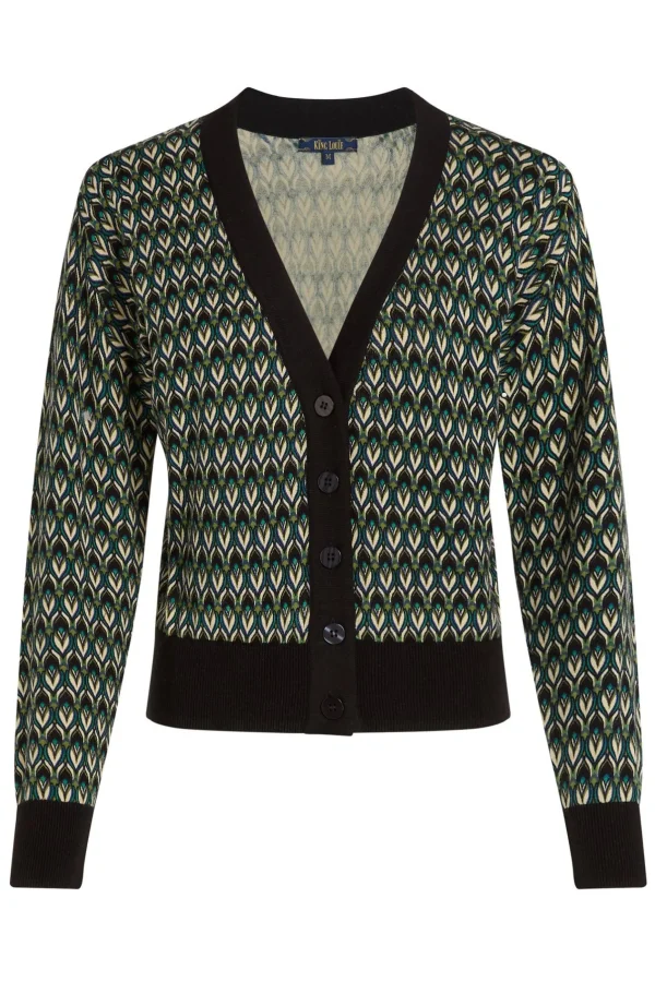DAMES King Louie Cardi Deep V Dandy