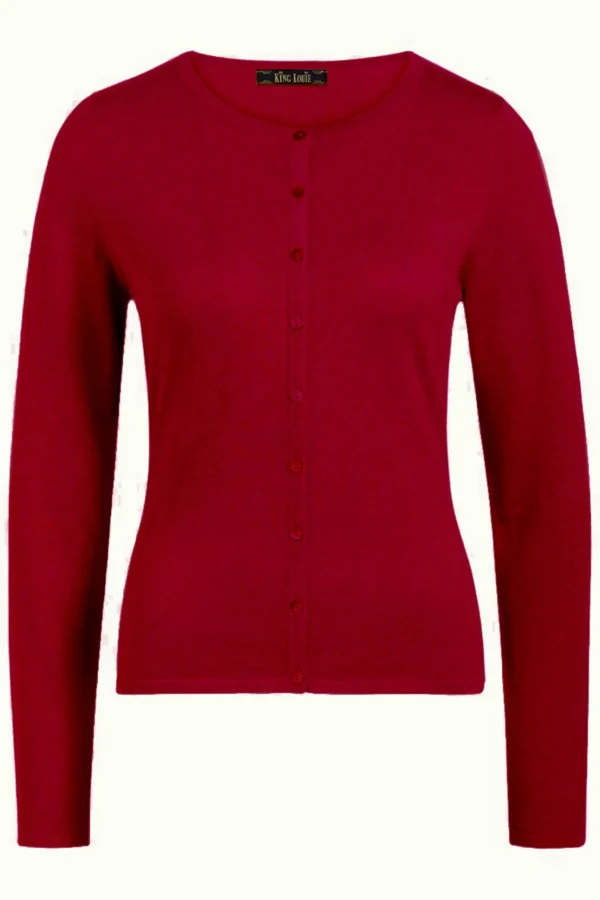 DAMES King Louie Cardi Roundneck Cocoon