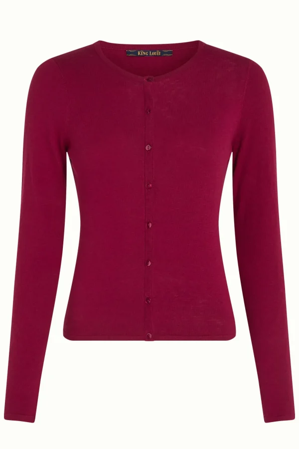 DAMES King Louie Cardi Roundneck Cocoon