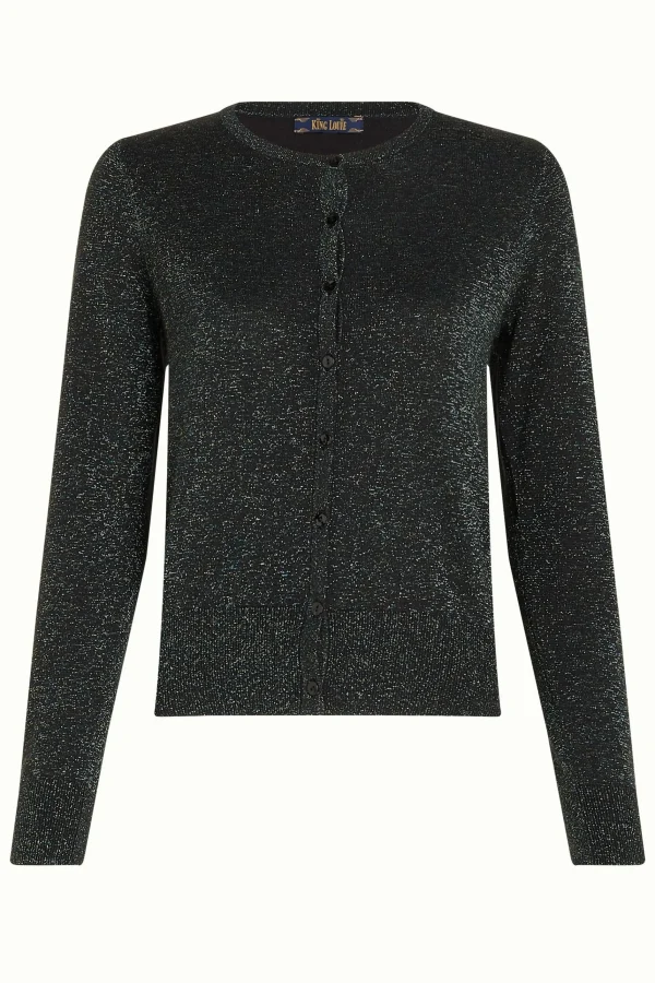 DAMES King Louie Cardi Roundneck Lapis