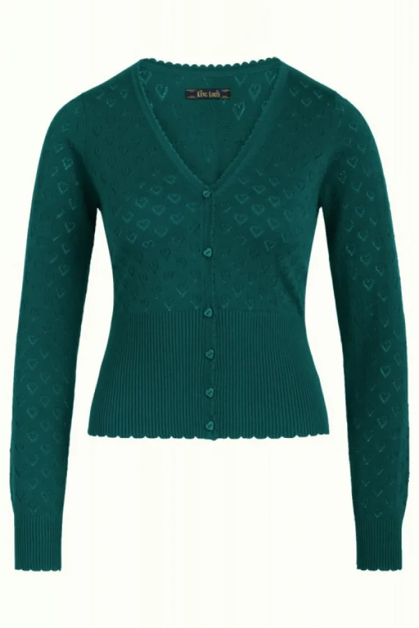 DAMES King Louie Cardi V Heart Ajour BCI