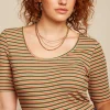 DAMES King Louie Carice Top Boxy Stripe
