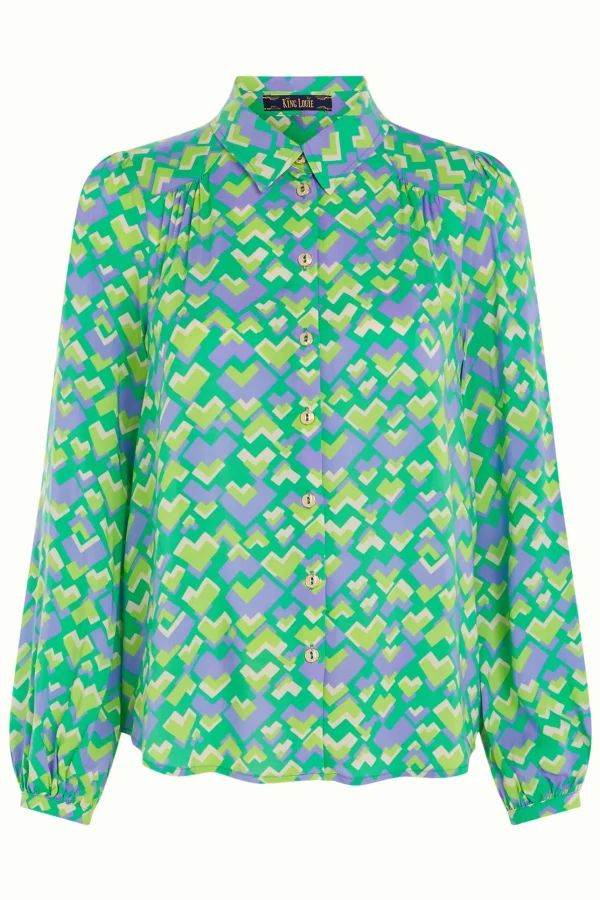 DAMES King Louie Carina Blouse Cocktail