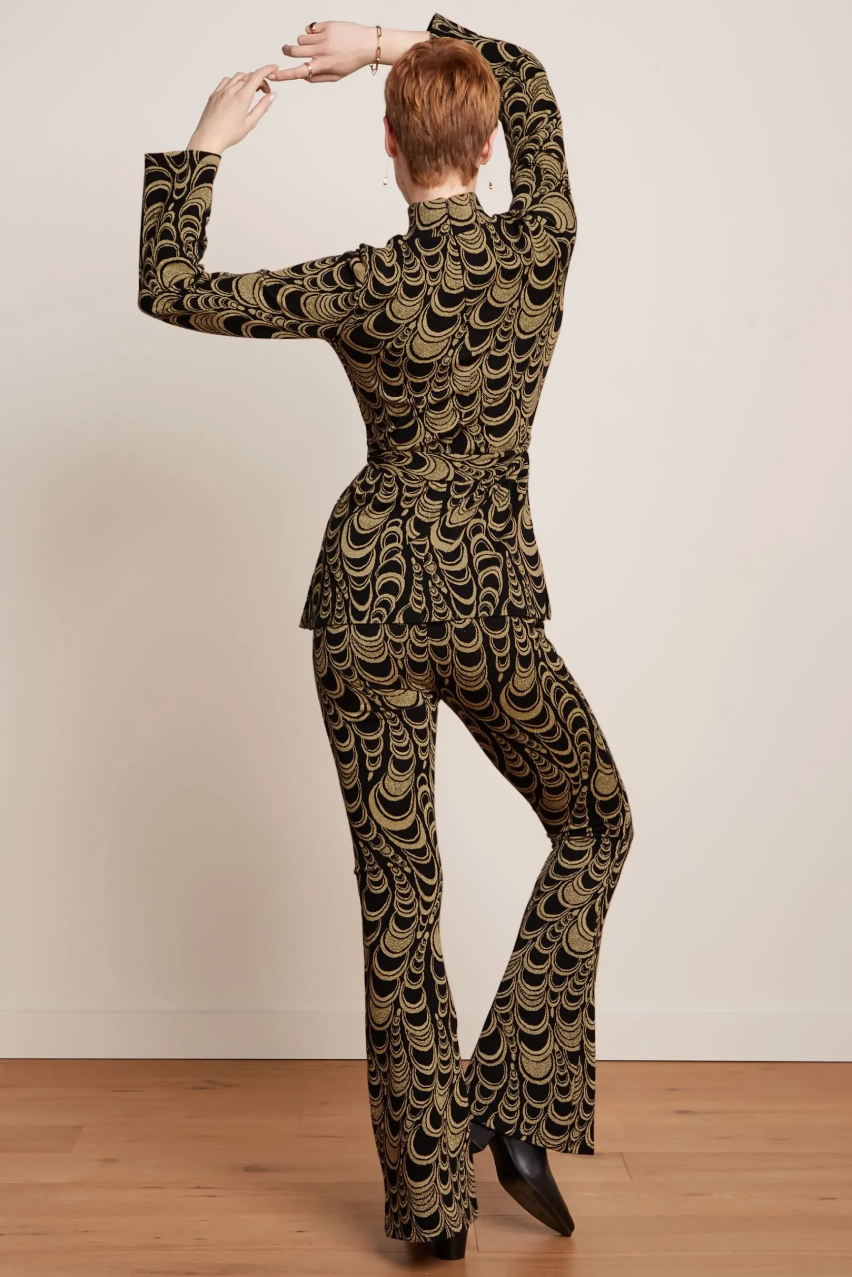 flared_pants_bobbin_jacquard_2.webp DAMES King Louie Flared Pants Bobbin Jacquard