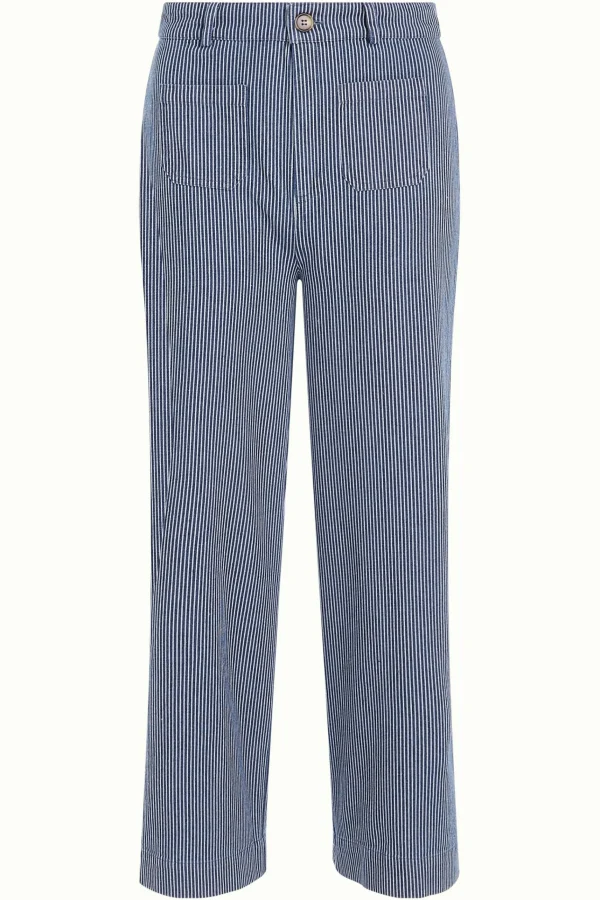 DAMES King Louie High Waist Pocket Pants Osei Stripe