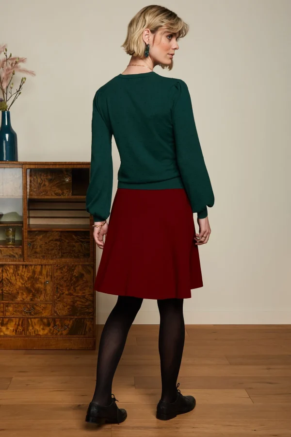 DAMES King Louie Jada Ruffle Top Droplet