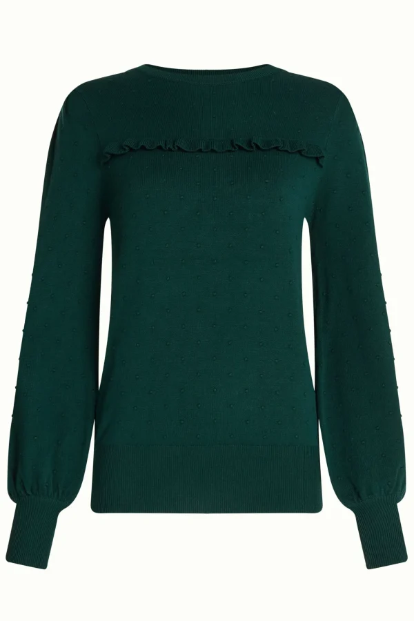 DAMES King Louie Jada Ruffle Top Droplet