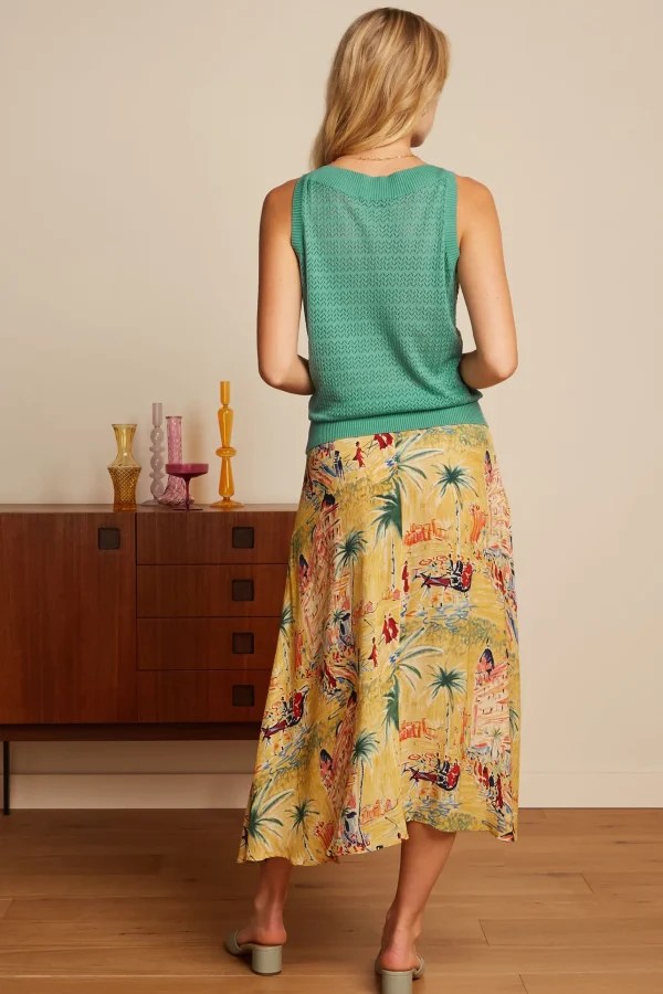 DAMES King Louie Judy Midi Skirt Serafini