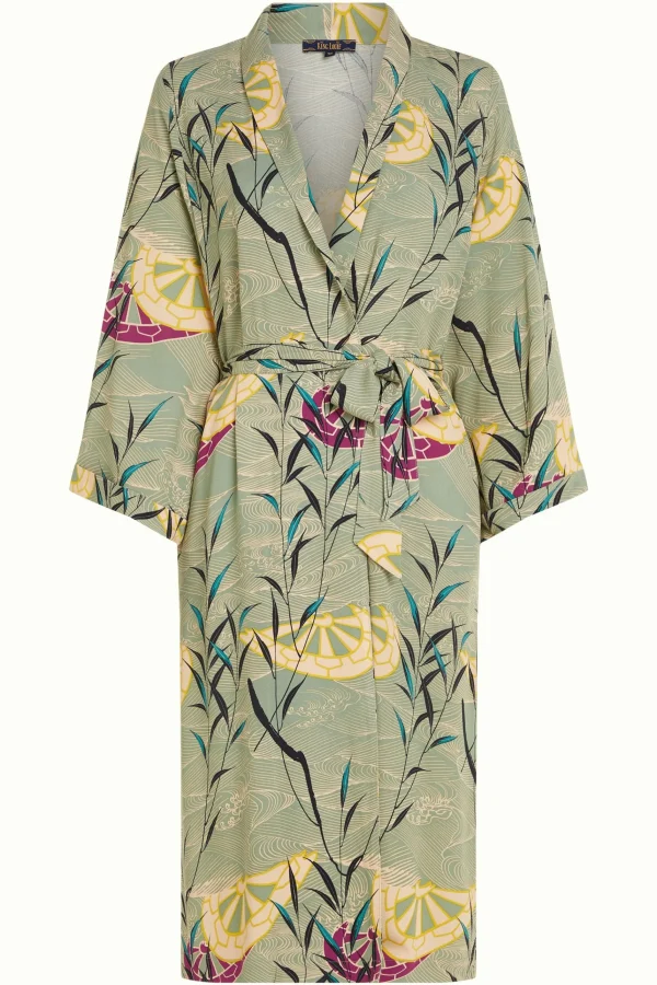 DAMES King Louie Kimono Long Blush