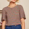 DAMES King Louie Lizzy Top Jones Stripe