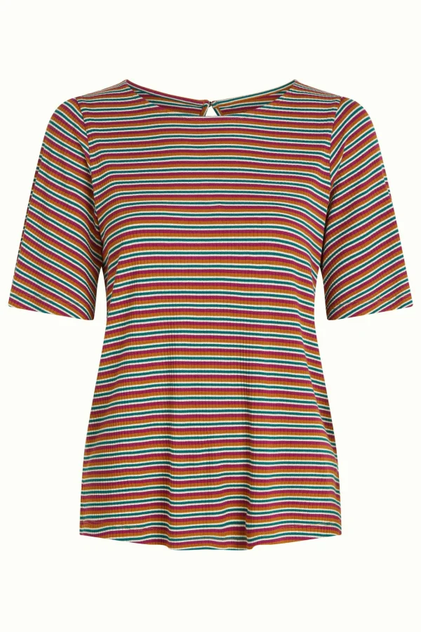 DAMES King Louie Lizzy Top Jones Stripe