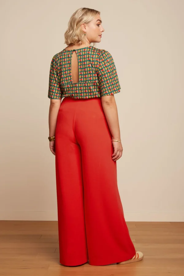 DAMES King Louie Lizzy Top Rondine