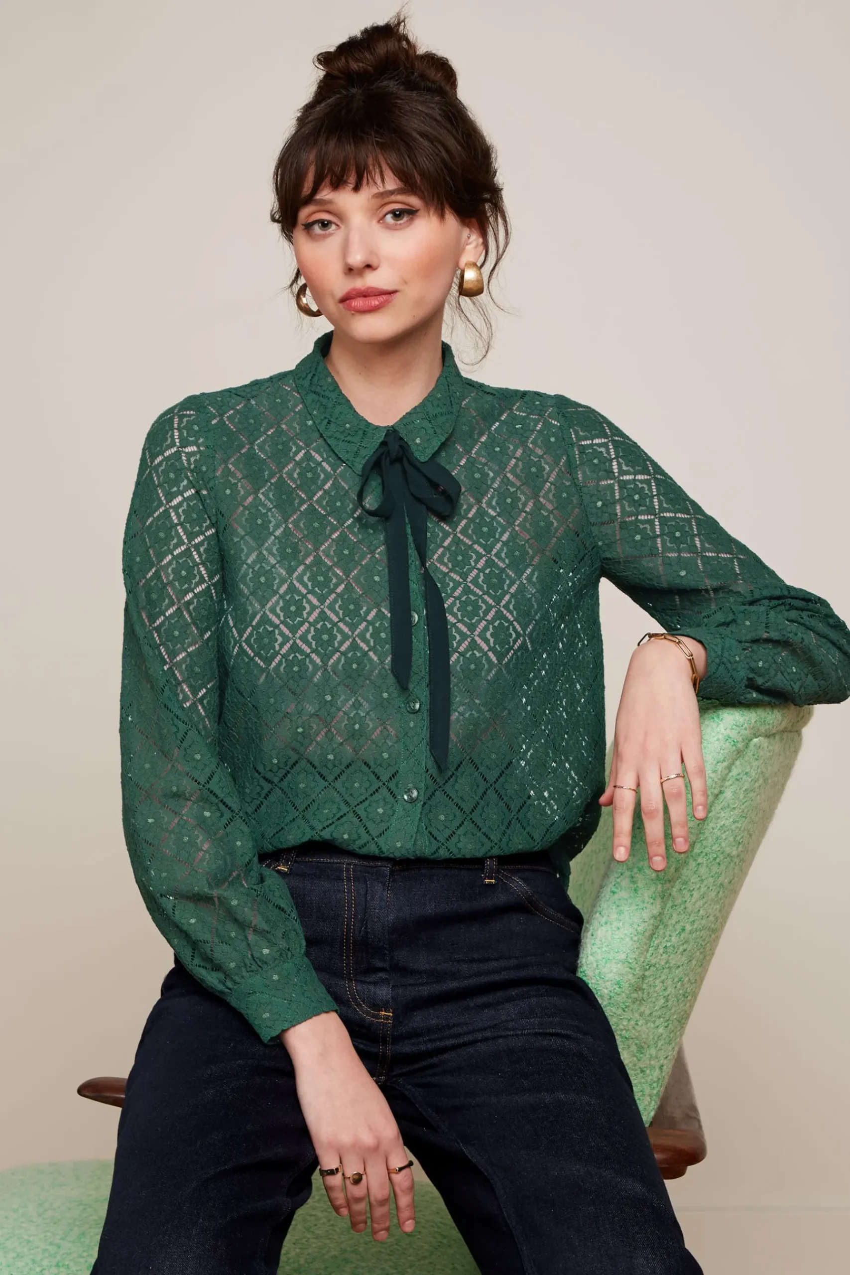 maisie_blouse_artiste_lace_0.webp DAMES King Louie Maisie Blouse Artiste Lace