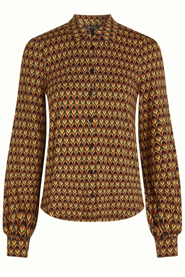 DAMES King Louie Maisie Blouse Dandy