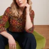 DAMES King Louie Maisie Blouse Zesty