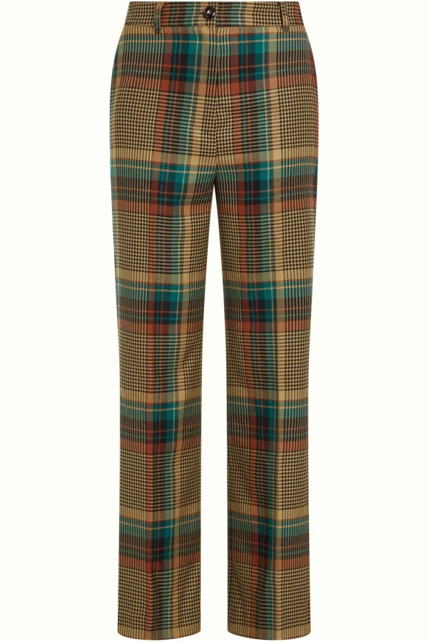 DAMES King Louie Marcie Pants Feathers Check