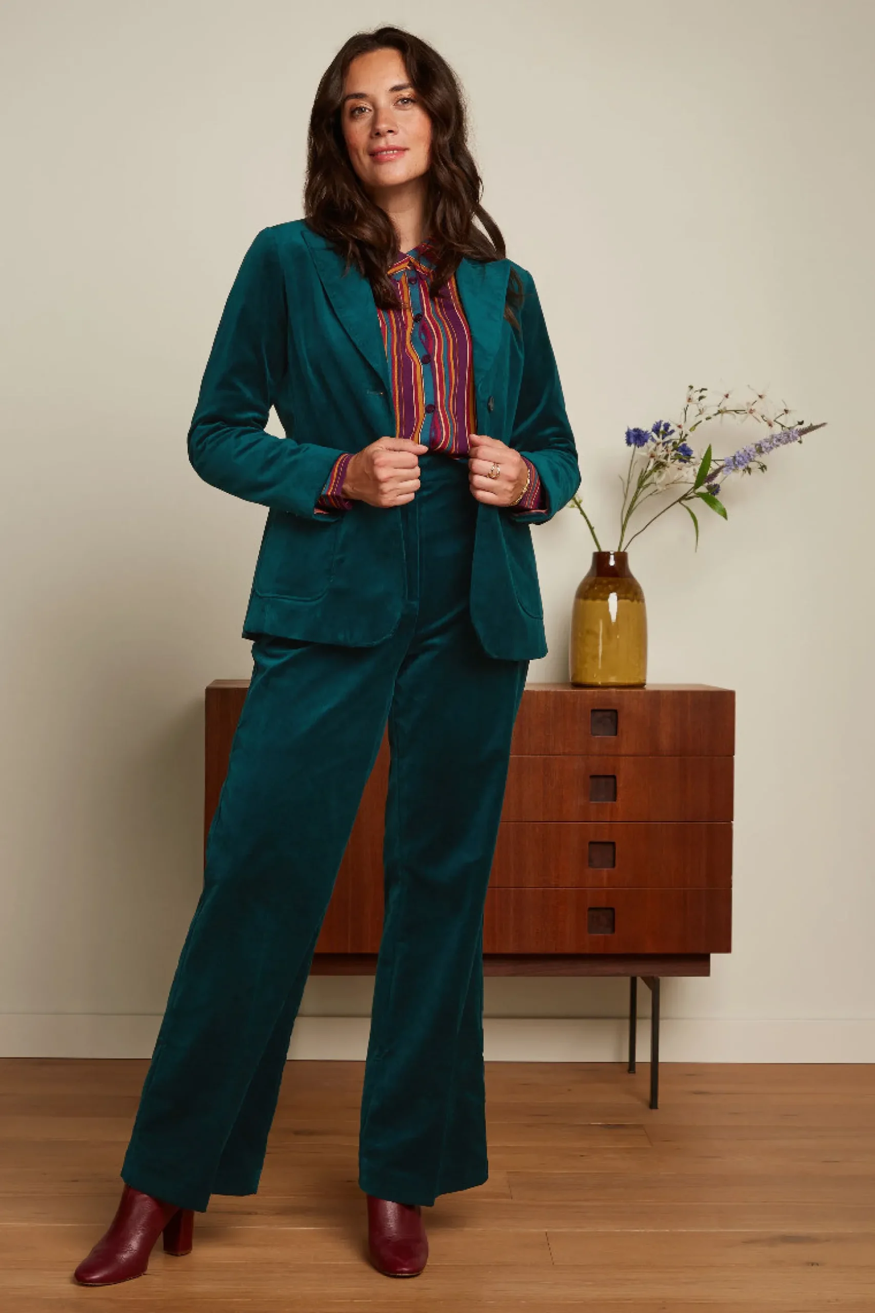 marcie_pants_uni_fargo_0.webp DAMES King Louie Marcie Pants Uni Fargo