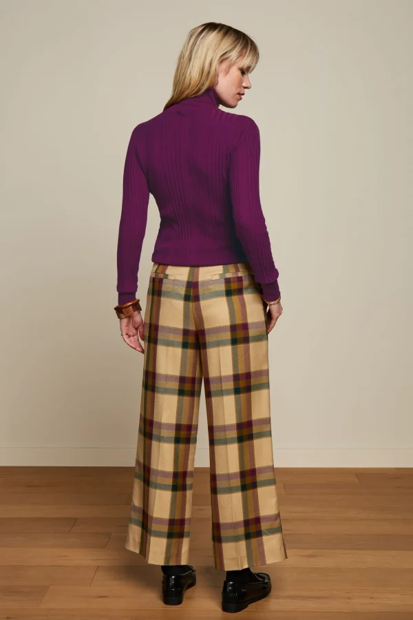 DAMES King Louie Marlene Cropped Pants Dreamer Check