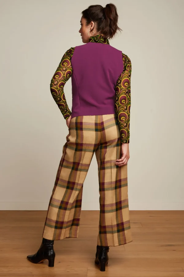 DAMES King Louie Marlene Cropped Pants Dreamer Check