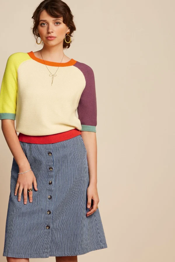 DAMES King Louie Mary Skirt Osei Stripe