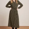 DAMES King Louie Olive Dress Mayfield