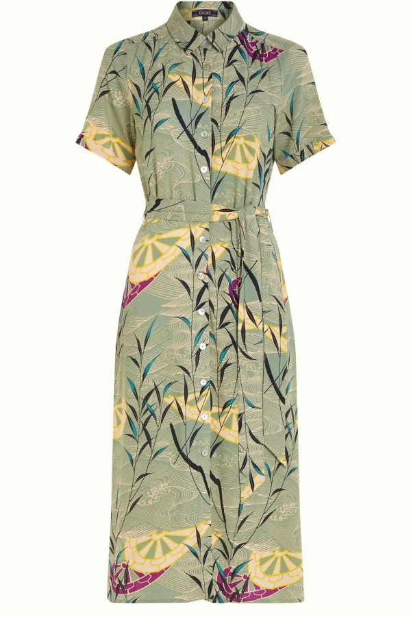 DAMES King Louie Olive Midi Dress Blush