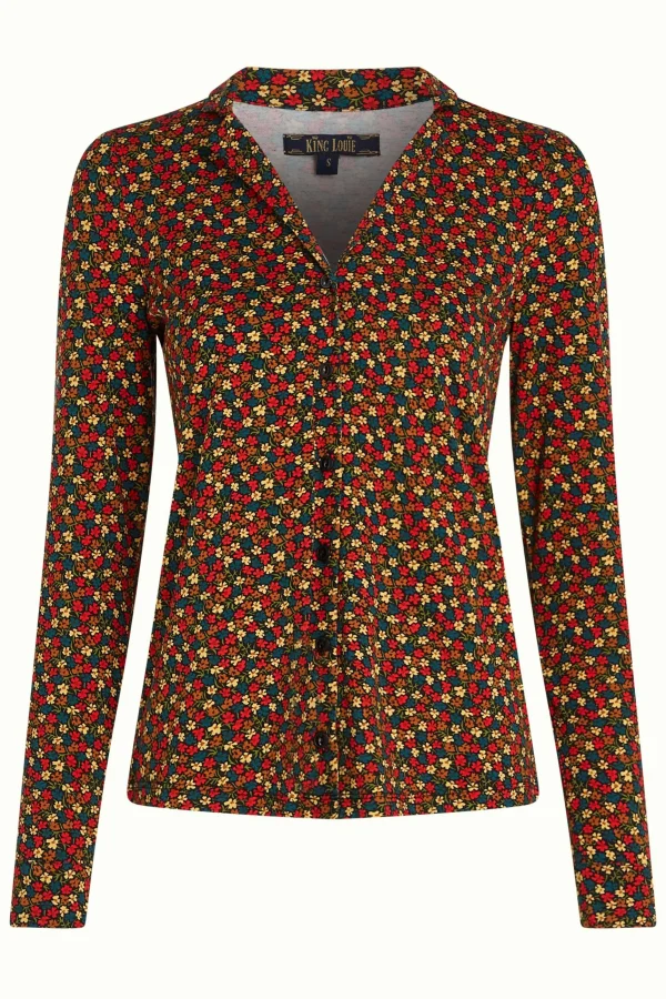 DAMES King Louie Patty Blouse Flaminga