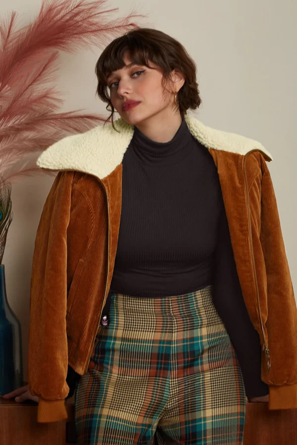 DAMES King Louie Pia Culotte Feathers Check