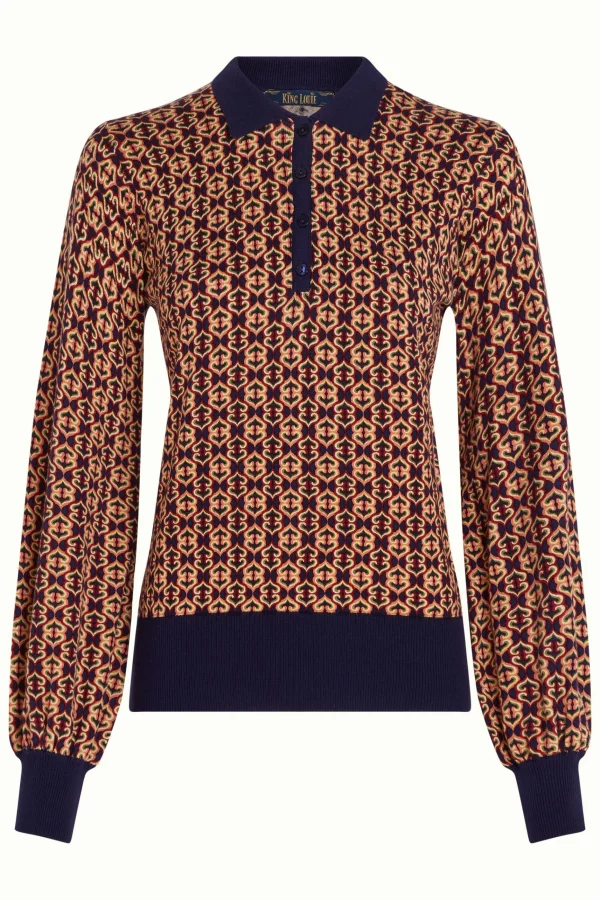 DAMES King Louie Polo Bell Top Ripley