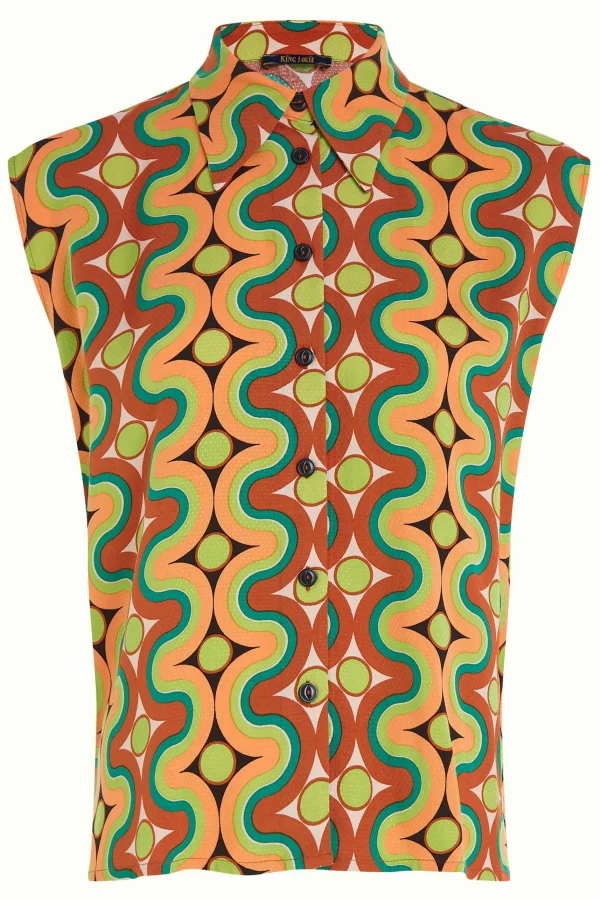 DAMES King Louie Remi Blouse Kizko