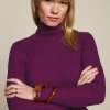 DAMES King Louie Rib Rollneck Top Club