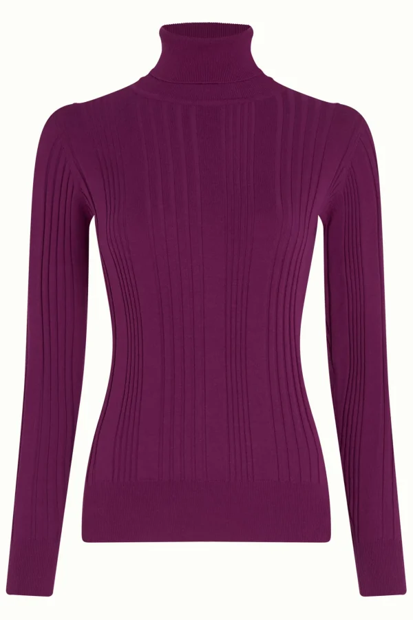 DAMES King Louie Rib Rollneck Top Club