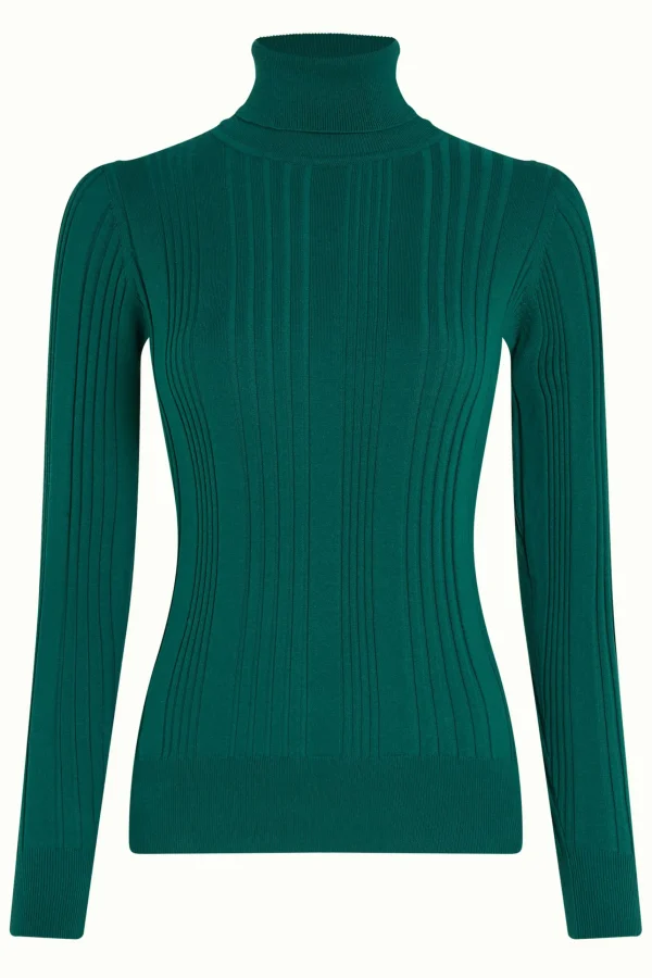 DAMES King Louie Rib Rollneck Top Club