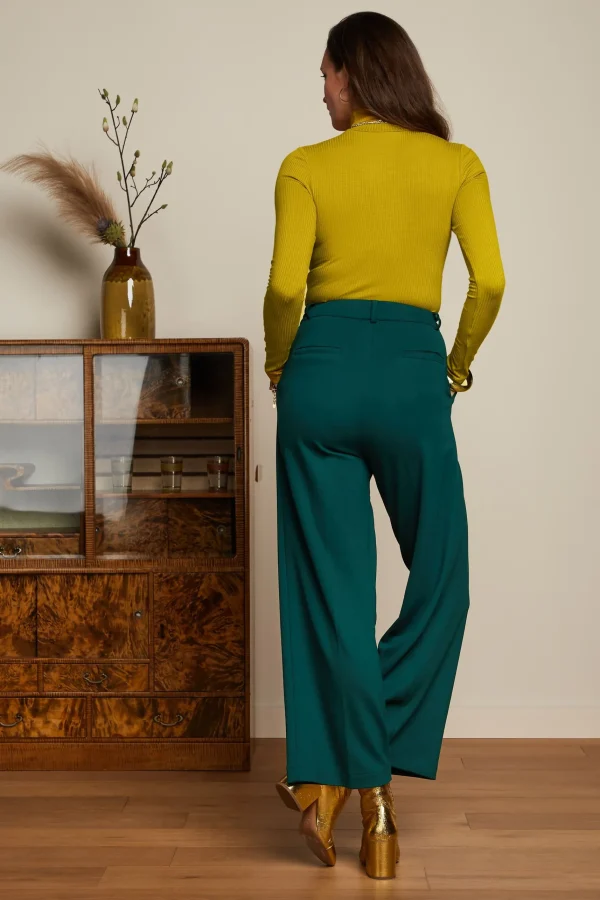 DAMES King Louie Rollneck Top Uni Rib