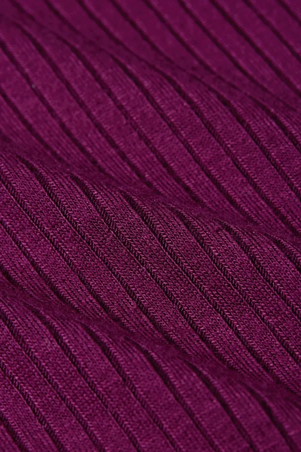 DAMES King Louie Rollneck Top Uni Rib