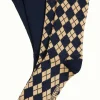 DAMES King Louie Socks 2-Pack Argyle