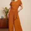 DAMES King Louie Talia Jumpsuit Tortoise
