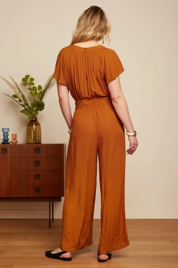 DAMES King Louie Talia Jumpsuit Tortoise