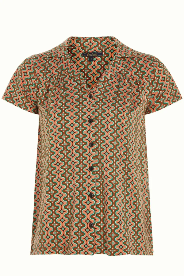 DAMES King Louie Tex Blouse Twisted