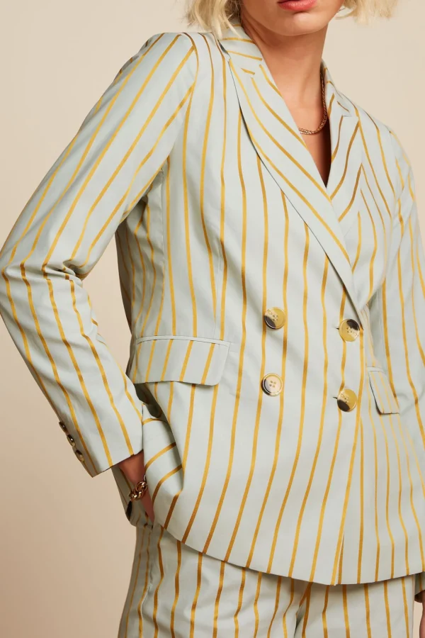 DAMES King Louie Tina Blazer Ash Stripe